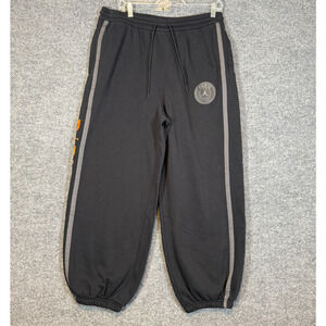 Jordan‎ Pants Mens Large Black Paris Saint Germain Fleece Joggers Sweatpants